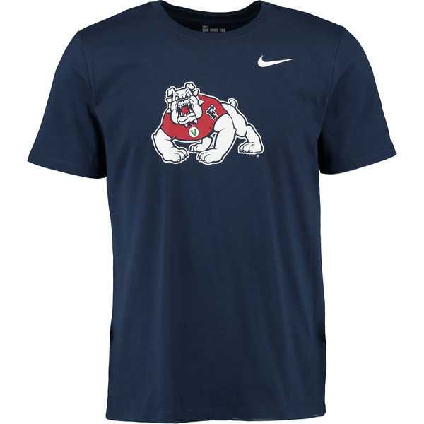 Fresno State Bulldogs Nike Big Logo WEM T-Shirt - Navy Blue,We sell and wholesale Fresno State Bulldogs Nike Big Logo WEM T-Shirt - Navy Blue on line form chian!